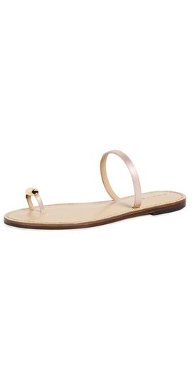 AMANU AMANU The Kibera Satin Sandals Blush 260