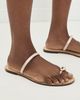 AMANU AMANU The Kibera Satin Sandals Blush 260 - 3