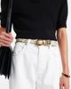 Amanu Amanu Tugela snake-effect leather belt - 2