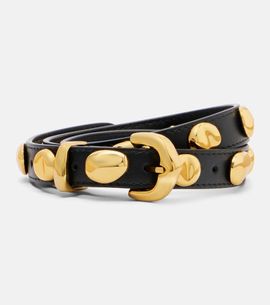Amanu Amanu Vaal embellished leather belt