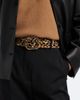 Amanu Amanu Wandile leopard-print calf hair belt - 2