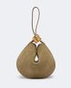 Amanu Amanu Zambia Ring Small suede top-handle bag - 1