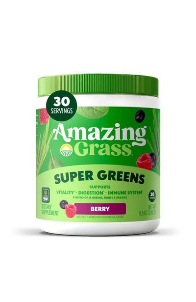 Amazing Grass Amazing Grass Green Superfood Powder Berry Nutritious Supplement