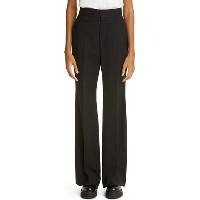 Ambush Ambush High Waist Flare Leg Wool Pants