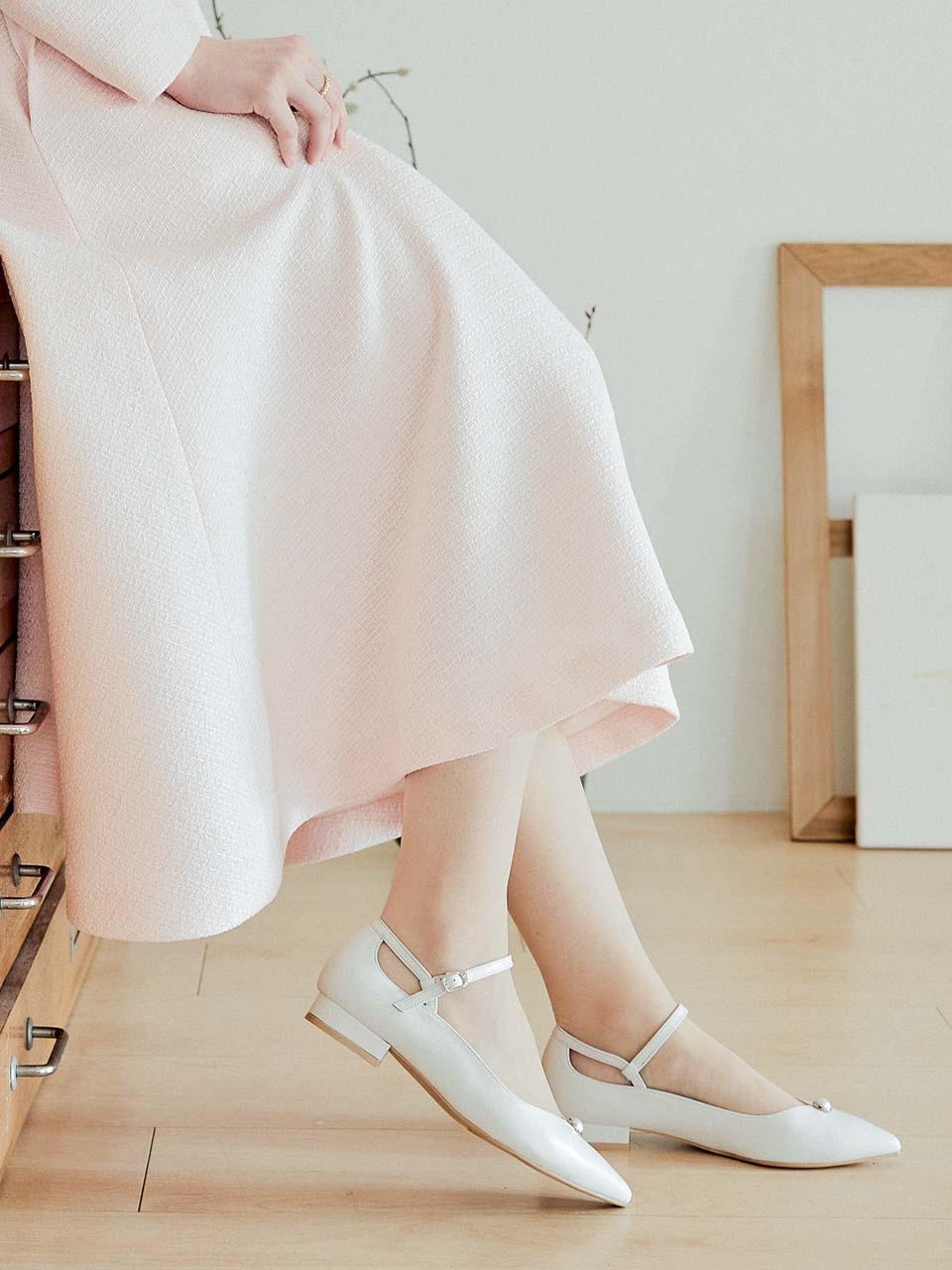 amellie Ariadne Mary Jane Flat Shoes