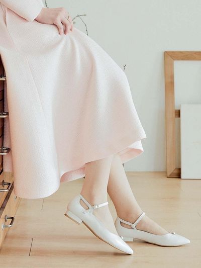 amellie Ariadne Mary Jane Flat Shoes