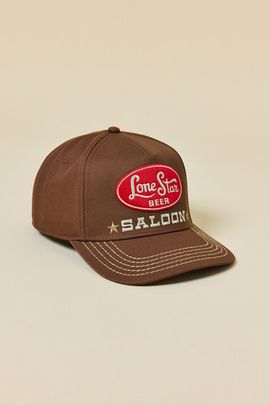 American Needle American Needle Lone Star Saloon Snapback Hat in Brown, Men's at Urban Outfitters