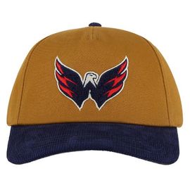 American Needle Men's American Needle Tan/Navy Washington Capitals Burnett Adjustable Hat 