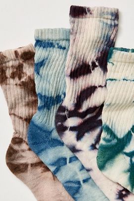 American Trench Natural Tie-Dyed Socks