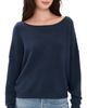 American Vintage American Vintage Damsville Pullover NAVY BLUE CHINE NOIR - 1