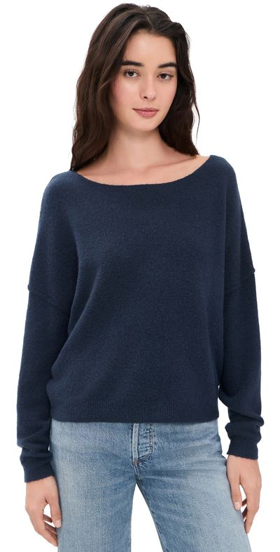 American Vintage American Vintage Damsville Pullover NAVY BLUE CHINE NOIR