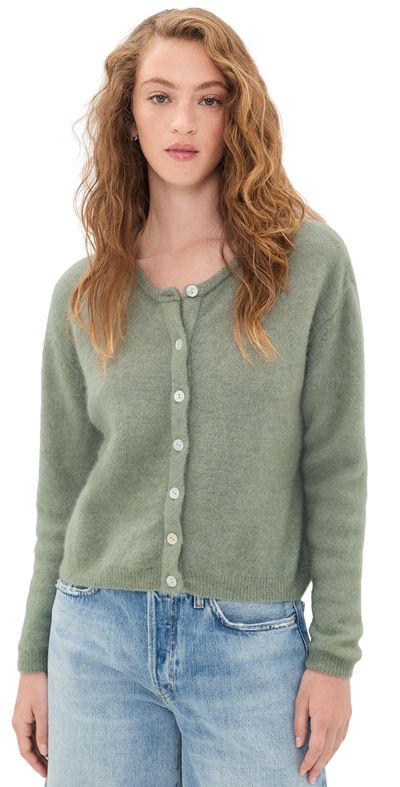 American Vintage American Vintage Vitow Cardigan KAKI MULTICHINE