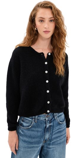 American Vintage American Vintage Vitow Cardigan Noir