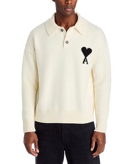 Ami Ami Ami de Coeur Polo Sweater