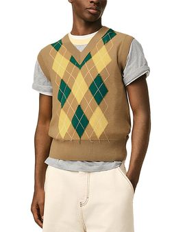 Ami Ami Argyle Sweater Vest