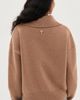 AMI AMI High Buttoned Collar Sweater Camel - 3
