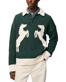 Ami Ami Horse Polo Sweater