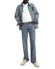 Ami Ami Large Fit Jeans in Blue Denim - 2