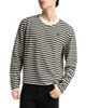 Ami Ami Long Sleeve Striped Tee - 1