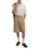 Ami Ami Low Waist Wide 9 Bermuda Shorts With Two Pleats - 2