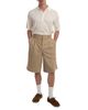 Ami Ami Low Waist Wide 9 Bermuda Shorts With Two Pleats - 3
