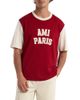 Ami Ami Paris Felt Embroidery Tee - 1
