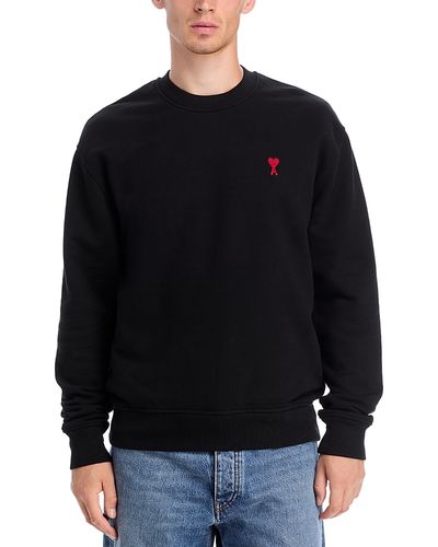Ami Ami Regular Fit Red Ami De Coeur Sweatshirt