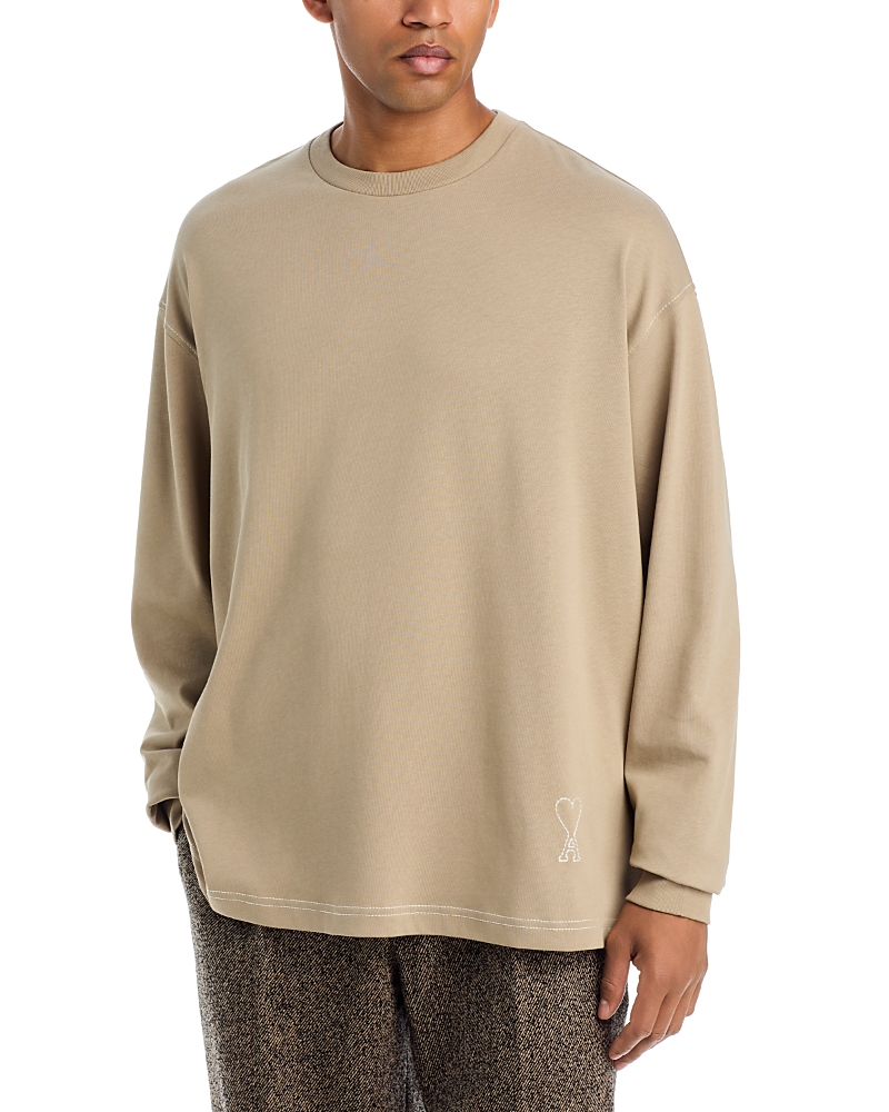 Ami Ami Topstitch Crewneck Shirt