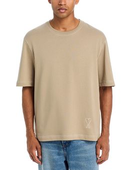 Ami Ami Topstitched Crewneck Tee