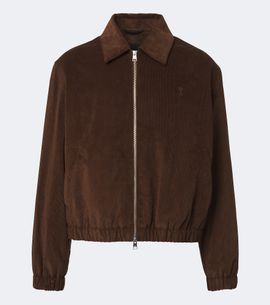 Ami Paris Ami Paris Ami de Coeur cotton corduroy blouson jacket
