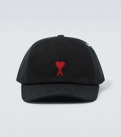 Ami Paris Ami Paris Ami De CÅur cotton canvas cap