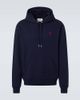 Ami Paris Ami Paris Ami De CÅur cotton fleece hoodie - 1