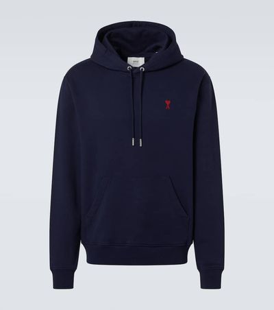 Ami Paris Ami Paris Ami De CÅur cotton fleece hoodie