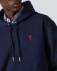Ami Paris Ami Paris Ami De CÅur cotton fleece hoodie - 4
