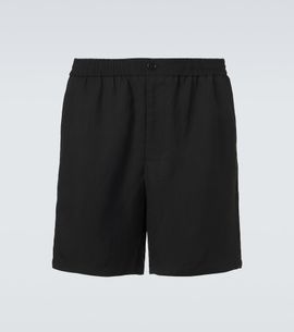 Ami Paris Ami Paris Ami De CÅur gabardine shorts
