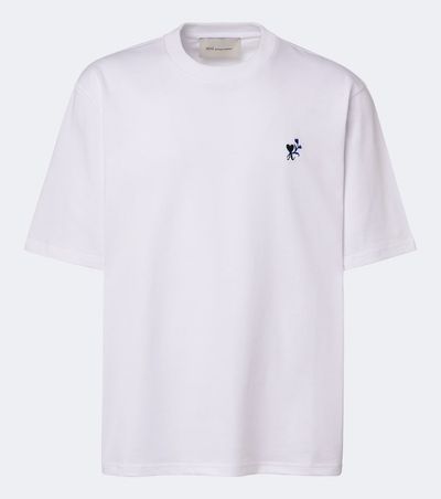Ami Paris Ami Paris Ami De CÅur Tulipe cotton jersey T-shirt
