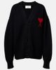 Ami Paris Ami Paris Ami de Cœur virgin wool cardigan - 1