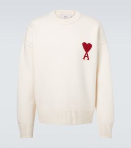 Ami Paris Ami Paris Ami De Cœur virgin wool sweater