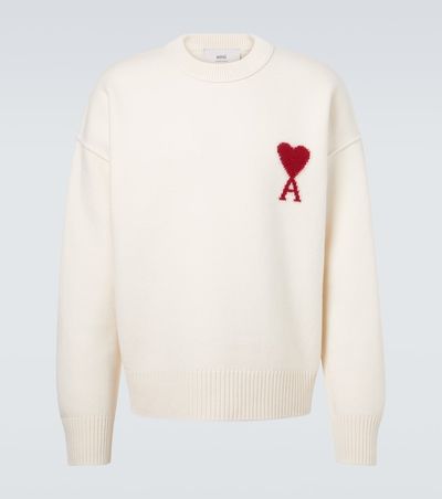 Ami Paris Ami Paris Ami De Cœur virgin wool sweater