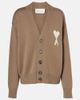 Ami Paris Ami Paris Ami de Cœur wool and cotton cardigan - 1