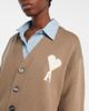 Ami Paris Ami Paris Ami de Cœur wool and cotton cardigan - 3