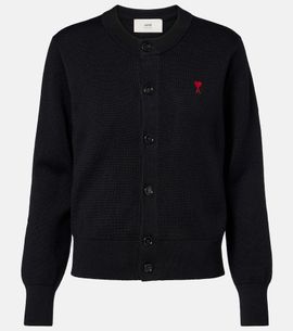 Ami Paris Ami Paris Ami de Cœur wool cardigan