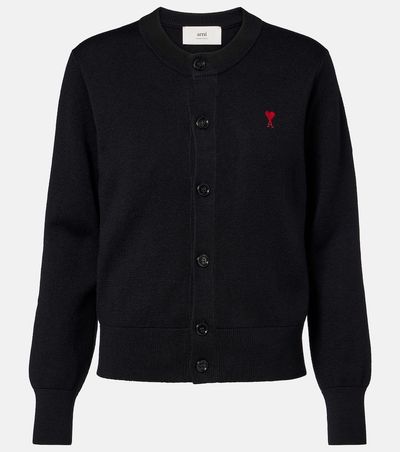 Ami Paris Ami Paris Ami de Cœur wool cardigan