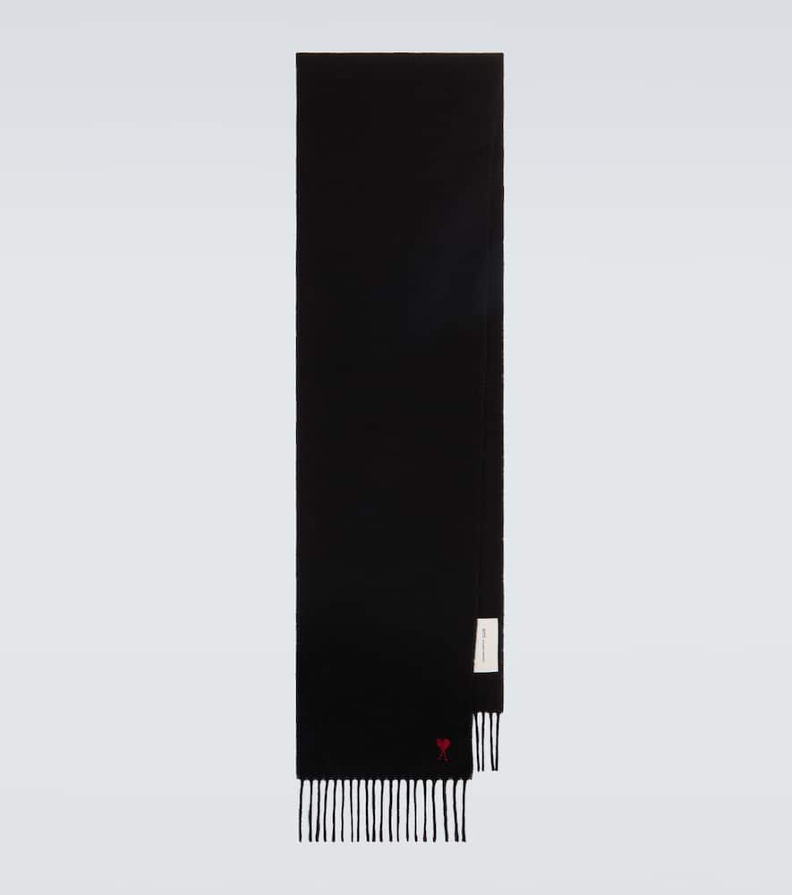 Ami Paris Ami Paris Ami de CÅur wool scarf