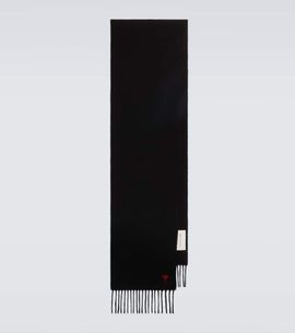 Ami Paris Ami Paris Ami de CÅur wool scarf