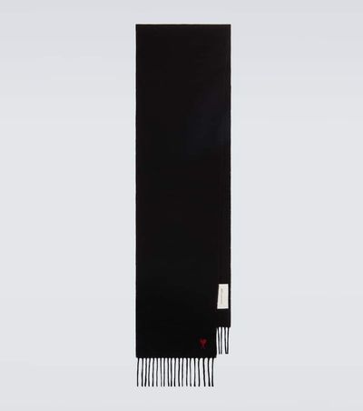 Ami Paris Ami Paris Ami de CÅur wool scarf