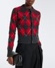 Ami Paris Ami Paris Argyle virgin wool cardigan - 5