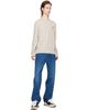 AMI Paris AMI Paris Beige Ami de Cœur Long Sleeve T-Shirt - 4