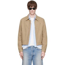 AMI Paris AMI Paris Beige Padded Cotton Ami de Coeur Jacket