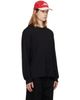AMI Paris AMI Paris Black Ami de Coeur Cotton Longsleeves T-shirt - 2